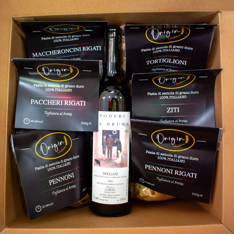 BOX‌ ‌TRADIZIONE DI GRANO E VINO‌