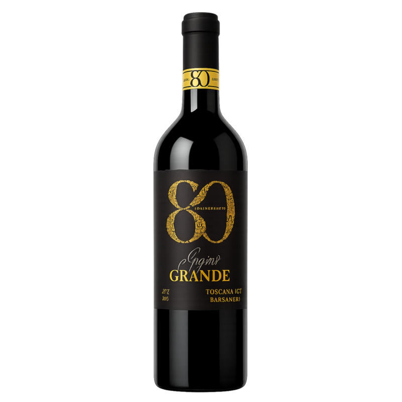 Barbanera “Gigino Grande” 80 Anni Anniversario, 2022 - Rosso Toscano IGT