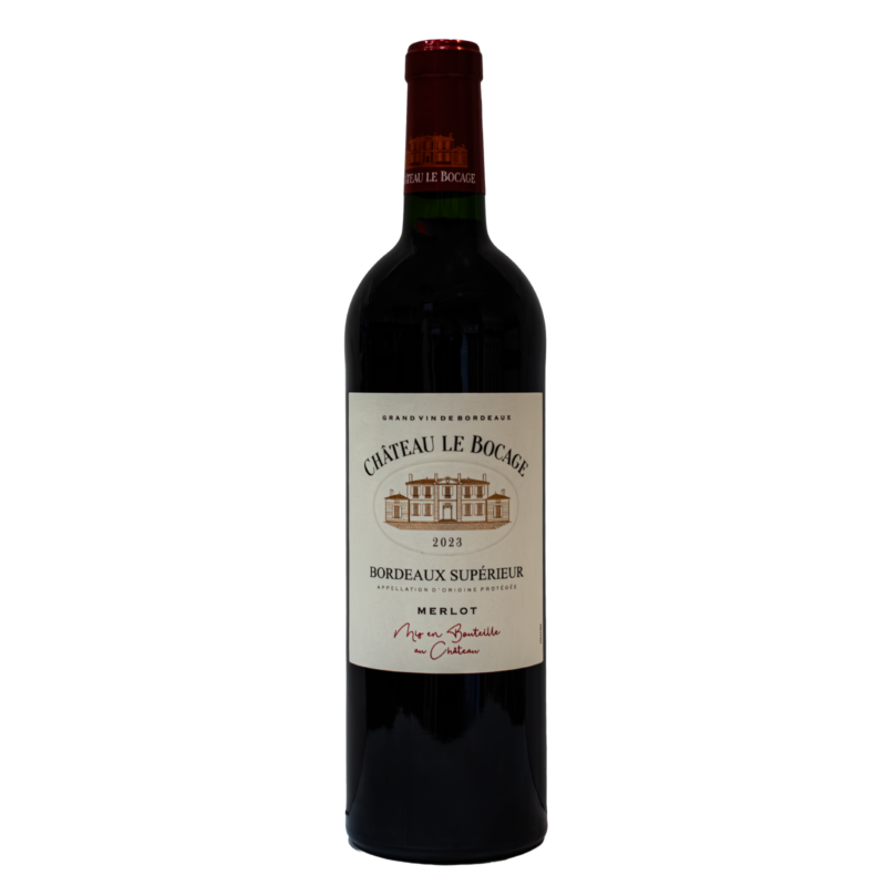 Bordeaux Supérieur AOP Merlot, 2023 – Château Le Bocage