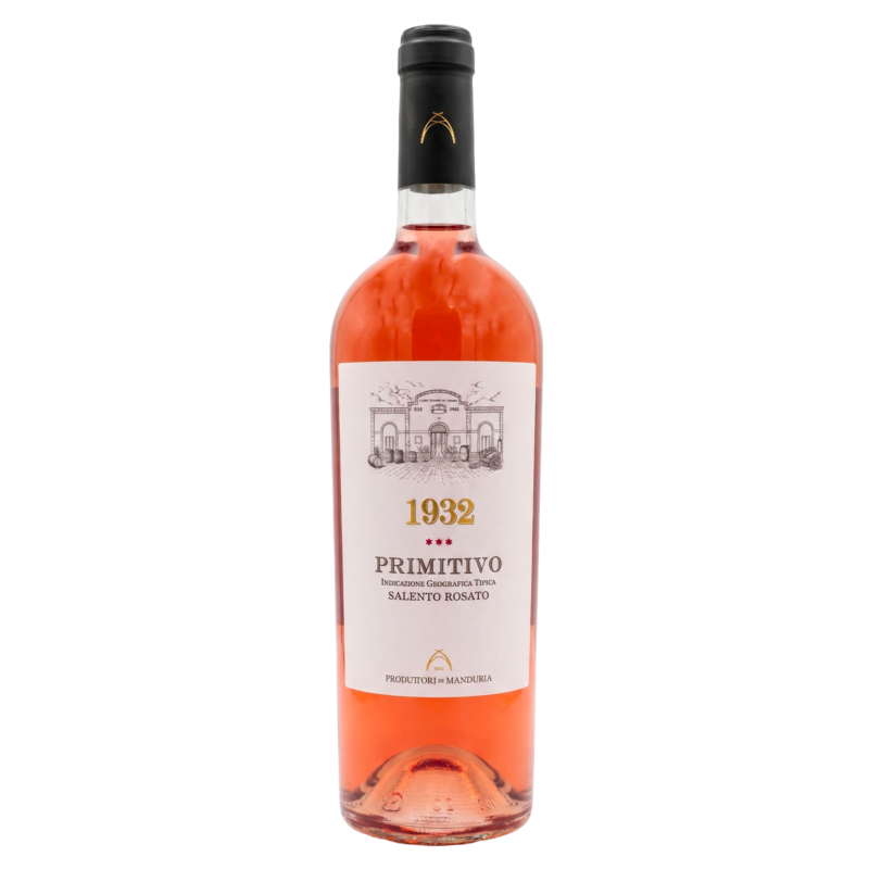 “1932” Primitivo IGT Rosato Salento, 2024 – Produttori di Manduria