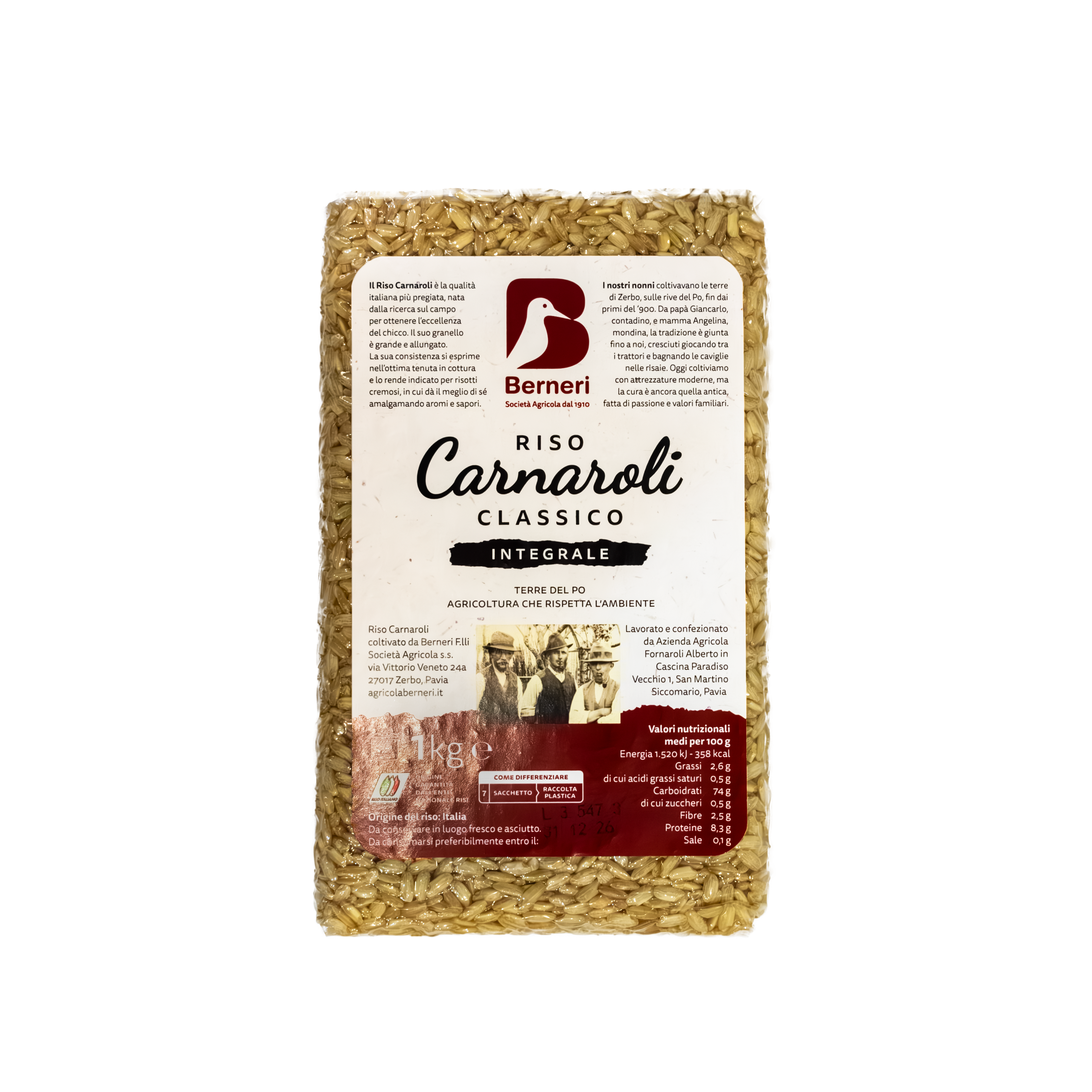 Riso Carnaroli Integrale